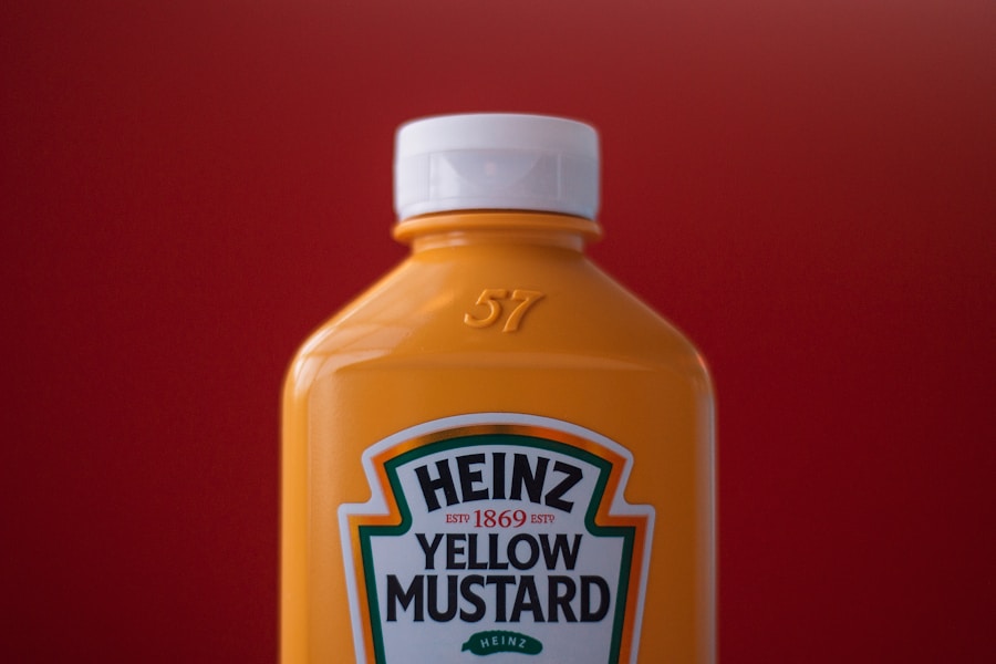 Photo mustard color