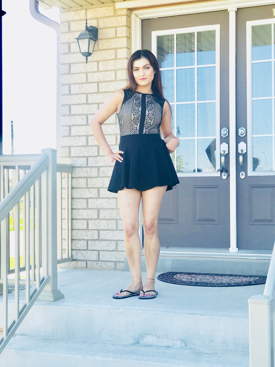 Photo lace dress